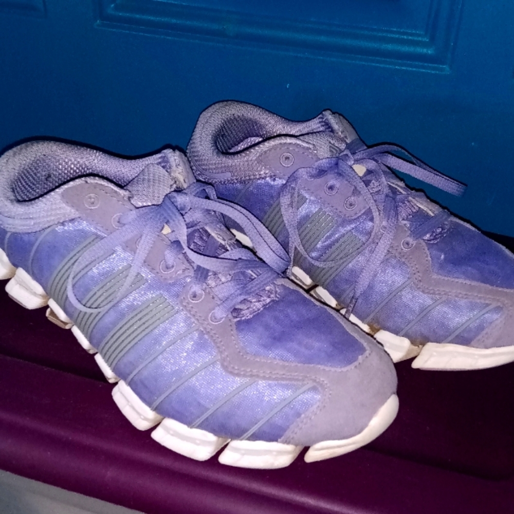 Adidas Clima Cool Retro Purple Running Shoes Womans 6.5